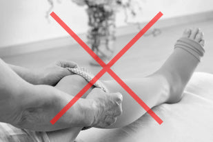 You wore compression socks or paid for lymphatic massages.